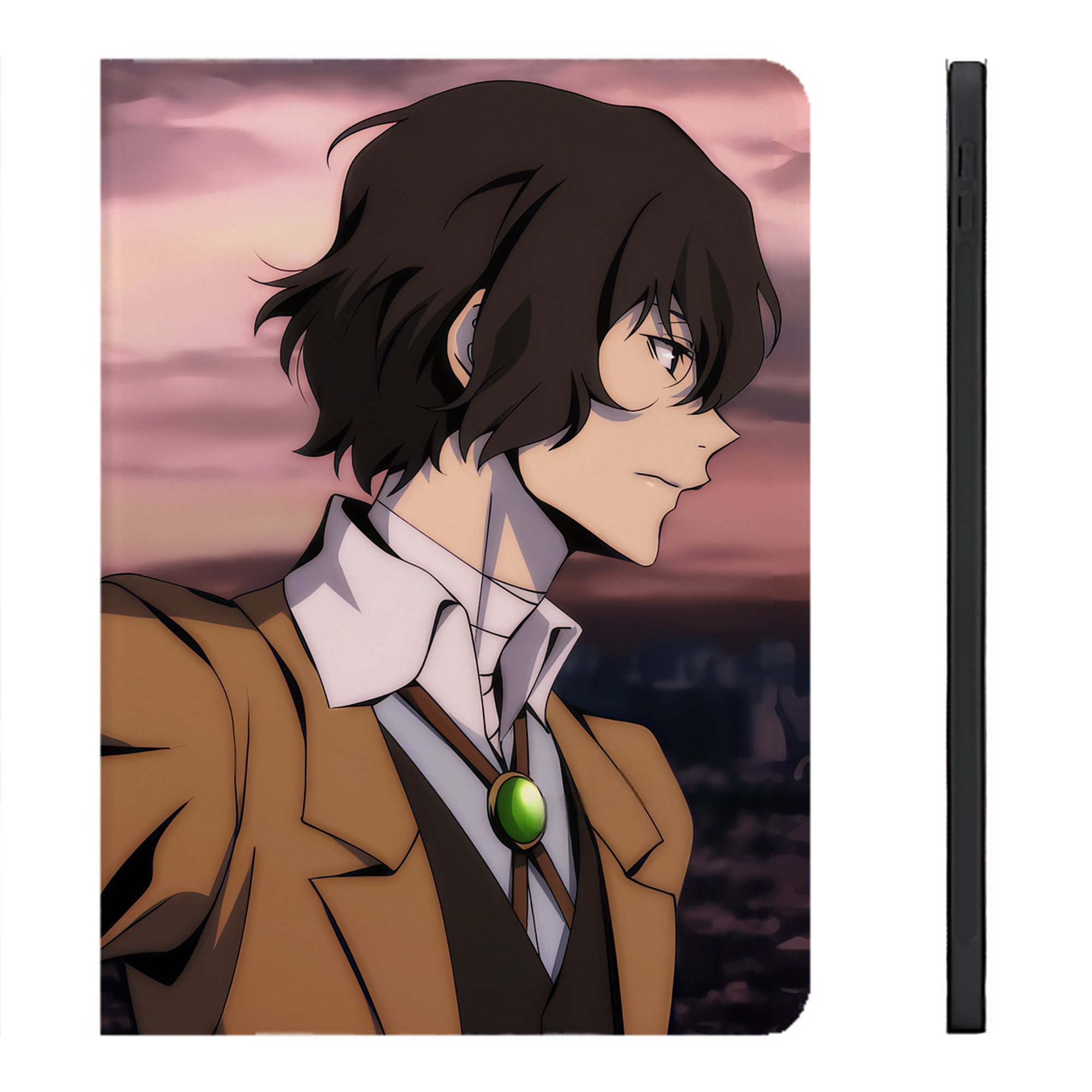 （画像用） 文豪ストレイドッグス Bungo Stray Dogs IPadケース ペンホルダー付き ブックスタイルデザイン